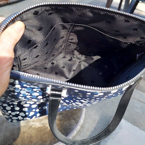 Kate Spade Sadie Large Dome Satchel Leather Crossbody Purse Handbag - Picture 3 of 8